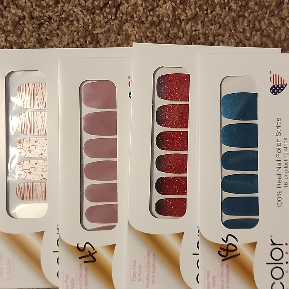 Set of 4 Colorstreet Nails